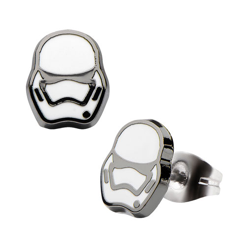 Star Wars: Episode VII - The Force Awakens Stormtrooper Stainless Steel Stud Earrings